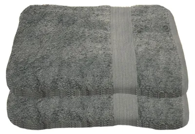 Produktbild von 2er Set Julie Julsen Duschtuch 70 cm x 140 cm 70x140,Silbergrau