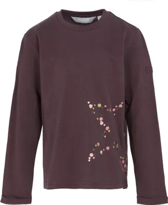 Produktbild von Regatta - "Wenbie III" T-Shirt für Kinder Langärmlig RG10873 (146-152) (Tiefpflaume)