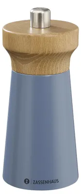 Obrázek produktu pro Zassenhaus, mlýnek na pepř WESTERLAND, hloubka 12 cm, materiál: mořská řasa/buk, kód: 24135, EAN: 4006528024135
