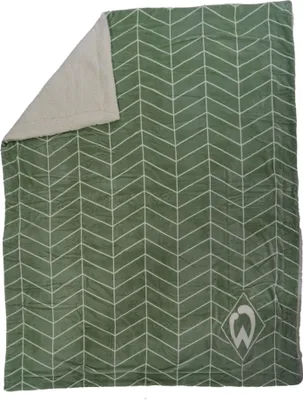 Produktbild von SV Werder Bremen Kuscheldecke Raute salbei