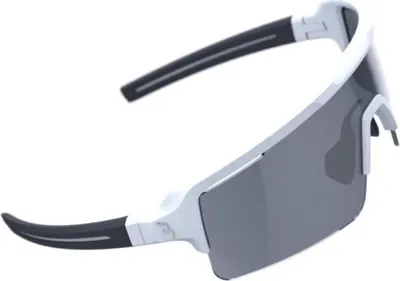 Obrázok produktu pre BBB Cycling – športové okuliare Fuse PC flash, veľkosť M, matná biela – ľahké športové okuliare...