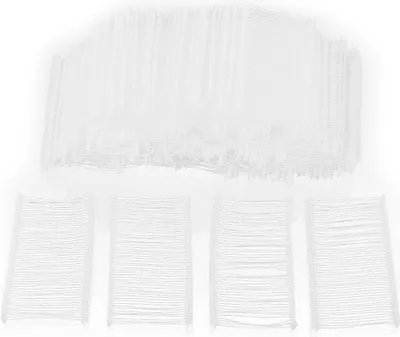 Productafbeelding van 5000 stuks standaard etiketten van 50 mm (5,1 cm) voor kleding, textiel, prijslabels, en voor gebruik met etiketteermachines met haakjes