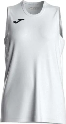 Image de T-shirt sans manches Joma Cancha pour femmes, blanc, taille M pour femmes, blanc, taille M