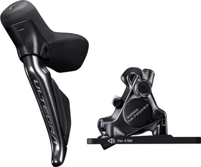 Imagen del producto de SHIMANO - Freno de disco ULTEGRA Di2 ST-R8170/BR-R8170 - Freno de disco delantero - 2 piezas...