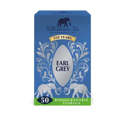Produktbild von Williamson Tea  - Earl Grey , 50 Bags - 125g
