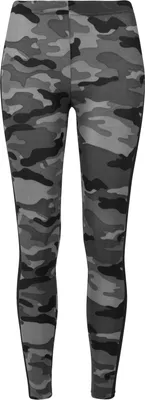 Produktbild von Urban Classics Leggings Damen Ladies Camo Stripe Leggings darkcamo/schwarz 5XL