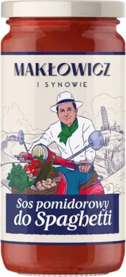 Image de Sauce pour spaghetti Makłowicz et Fils 400 g