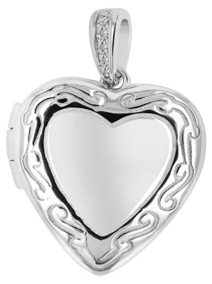 Produktbild von Akzent Damen Anhänger Kinsley "Kinsley" aus 925 Sterlingsilber, rhodiniert, langlebig