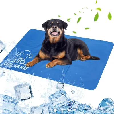 Image de Tapis rafraîchissant auto-refroidissant pour chiens, taille M