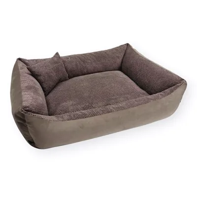Obrázek produktu pro 4L Textil Pelíšek pro psa nebo kocku TEO (100x80 cm, hnìdý)