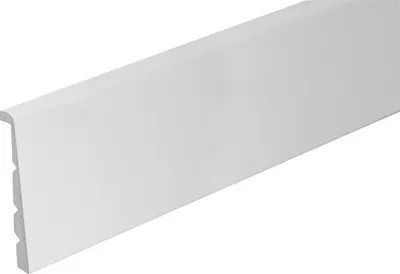 Produktbild von Sockelleiste weiß 2400 x 138 x 26 mm