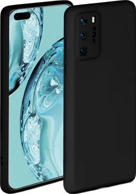 Produktbild von Soft-Case für Huawei P40 Pro, Farbe:Onyx Schwarz