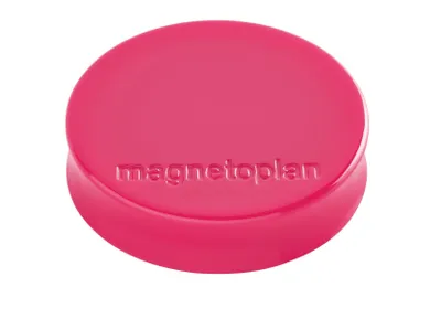 Produktbild von Magnetoplan Magnet Ergo Medium 1664018 30mm pink 10 St./Pack.