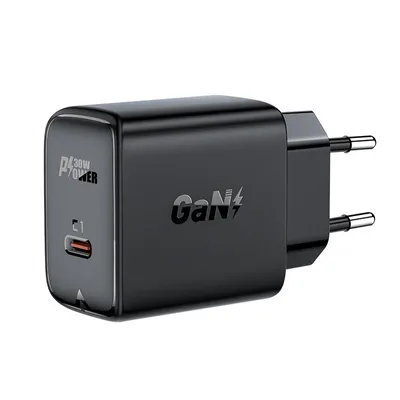 Obrázek produktu pro Síťová nabíječka Acefast A21, GaN, USB-C, 30 W, PD, QC 3.0, AFC, FCP