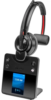 Imagen del producto de Auriculares Poly Savi 8410 Office - Serie Savi 8400 - Auriculares de diadema - Tipo circumaural - DECT / Bluetooth - Inalámbricos - s - Certificados para Microsoft Teams