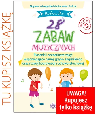 Produktbild von 28 zabaw muzycznych