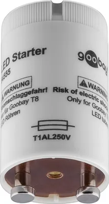 Produktbild von Goobay 54555, Beleuchtungsstarter, Weiß, IP20, CE, RoHS, 30 W, 100 - 230 V