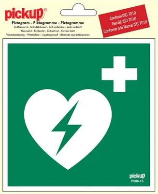 Immagine prodotto di Adesivo aed - 150x150 mm.