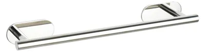 Image de WENKO Turbo-Loc® Barre porte-serviettes en acier inoxydable Orea Shine sans percer Salle de bains Douches