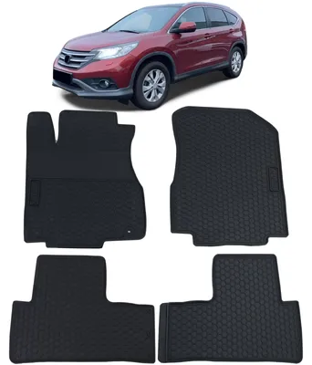 Obrázek produktu pro Koberečky do interiéru, přední/zadní, pro Honda CR-V 4, modely 2012-2018, prémiová guma