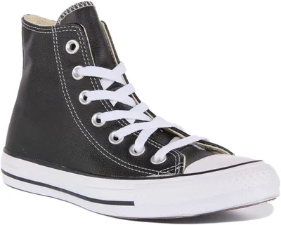 Produktbild von Converse CT AS Hi Hi Top Schnürschuhe aus Leder Schwarz – undefined / Schwarz