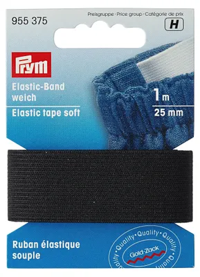 Obrázok produktu pre Prym 955375, Čierna, 1 m, 1 kusov