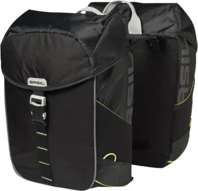 Zdjęcie produktu dla Basil Miles, Tylne, Torba rowerowa, Poliester, Czarny, 34 l, 10 kg