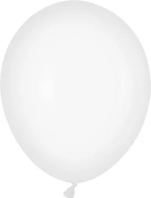 Produktbild von 100x Luftballons weiß Ø 250 mm Größe 'M'