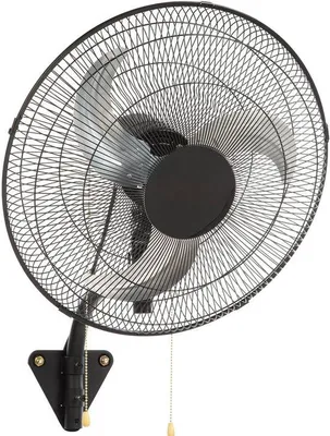 Imagen del producto de Ventilador de pared o techo - Diámetro: 44,5 cm - Flujo de aire: 6800 m³/h (4000 CFM) - 3 velocidades - Ideal para almacenes, cajas registradoras y talleres - Color