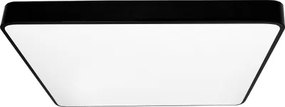 Immagine prodotto di Plafoniera LED quadrata Hollywood bianco e nero 60W, bianco neutro 5400 lm, metallo, dimensioni: 5x60x60 cm, IP20, IdeaLED