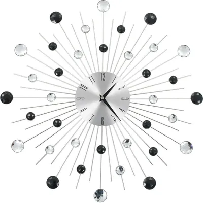 Zdjęcie produktu dla Zegar ścienny z mechanizmem kwarcowym, nowoczesny design, 50 cm