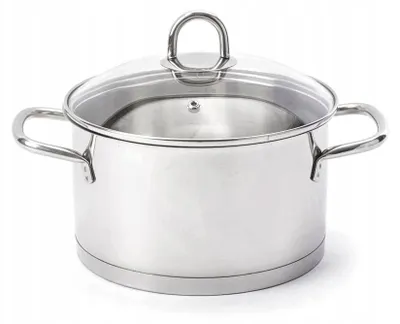 Produktbild von Edelstahltopf mit Deckel SSW PROFI STAR 3,6L 422520
