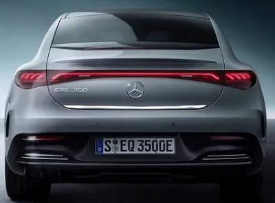 Produktbild von Mercedes EQE 2022+ CHROM-Heckklappenverkleidung