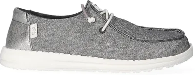 Produktbild von HEYDUDE Wendy Metallic Sparkle Damen Halbschuhe Charcoal Größe 36