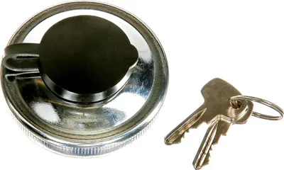 Image de Bouchon de réservoir avec serrure Ø40mm, aluminium chromé - pour Simson S50, S51, SR50, SR80, KR51 Schwalbe, SR4 Bird Series - IWL