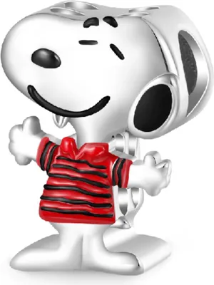 Produktbild von Gnoce Charm Snoopy Peanuts Silber IDC095