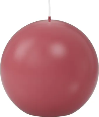 Produktbild von Kugelkerzen Erdbeerrosa Ø 100 mm, 6 Stück