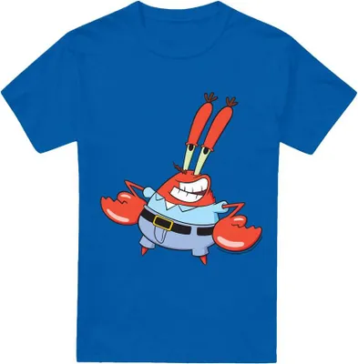 Obrázek produktu pro SpongeBob SquarePants - Pánské tričko "Mr Krabby" TV6661 (S) (Královsky modrá)