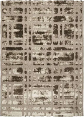 Immagine prodotto di Tappeto moderno per interni ed esterni, beige e marrone, 120x170