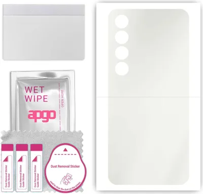 Produktbild von apgo Rückseite Schutzfolie, Matt, kompatibel mit Meizu 20 Pro, Hinten Hydrogel-Displayschutzfolie mit Positionierhilfe, kratzfest, einfache Montage