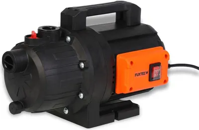 Produktbild von FUXTEC Gartenpumpe FX-GP2800 - bis zu 3.400 l/h | 38m Förderhöhe | 3,8bar | 9m Tiefe | 77db| 1" Schlauchdurchmesser | 800 Watt | elektrisch