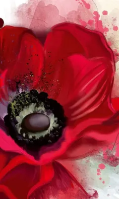 Produktbild von Fototapete - Poppy 150x250cm - Vliestapete