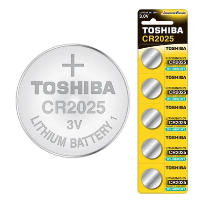 Zdjęcie produktu dla Baterie Specjalistyczne TOSHIBA Litowa CR 2025 3V Blister 5szt