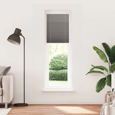 Immagine prodotto di vidaXL Tenda plissettata antracite 60x200 cm larghezza del tessuto 59,4 cm poliestere