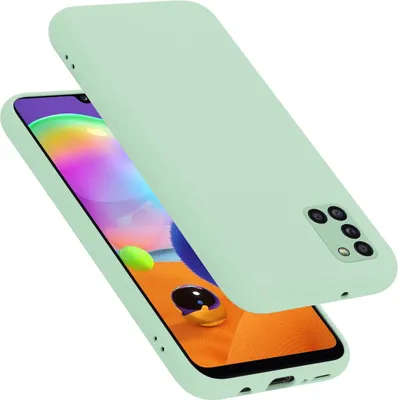 Image de Cadorabo Housse pour Samsung Galaxy A31 Housse en vert Housse pour portable Case Cover TPU Etui