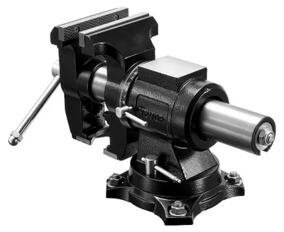 Produktbild von Bankschraube, schwenkbar - Backenbreite 140 mm - Klemmkraft 25 kN - Nodulärguss