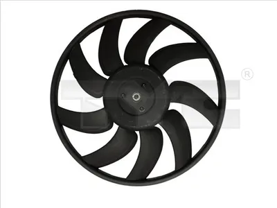 Produktbild von TYC 802-0012 Lüfter Motorkühlung Kühlerlüfter für AUDI A4 Avant (8K5, B8) Wasserkühler Ø350mm
