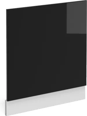 Produktbild von Frontblende Vicco R-Line Schwarz Hochglanz 60 cm ohne Arbeitsplatte, Model 40913