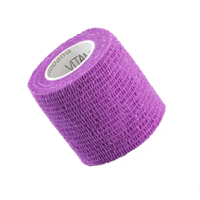 Zdjęcie produktu dla Vitammy Autoband Bandaż samoprzylepny, fioletowy, 5cmx450cm