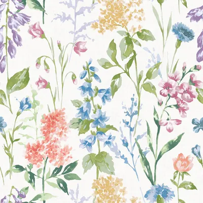Produktbild von Laura Ashley Vliestapete Elston Garten Wildblume 1000x52cm